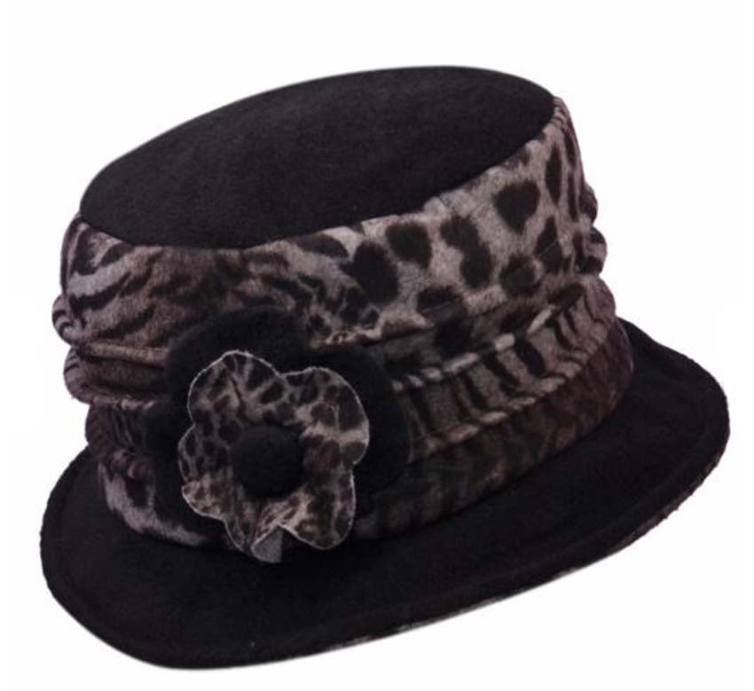 Haute Knite Animal Print Hat
